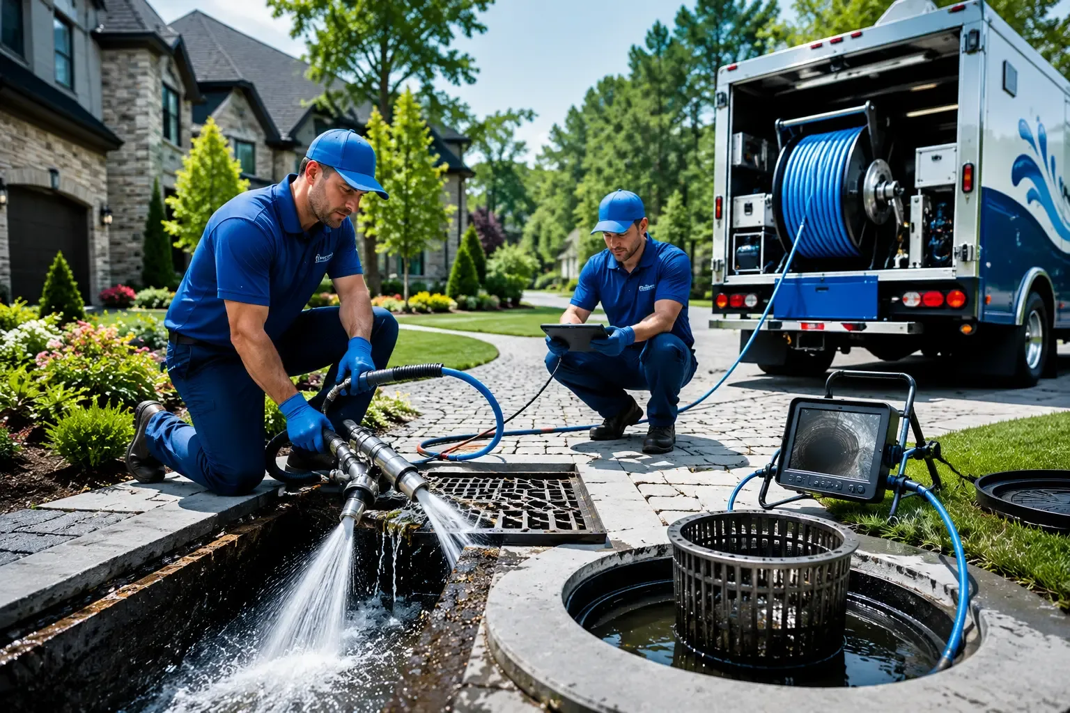 Local outdoor drain cleaning professionals in Richlandtown, PA